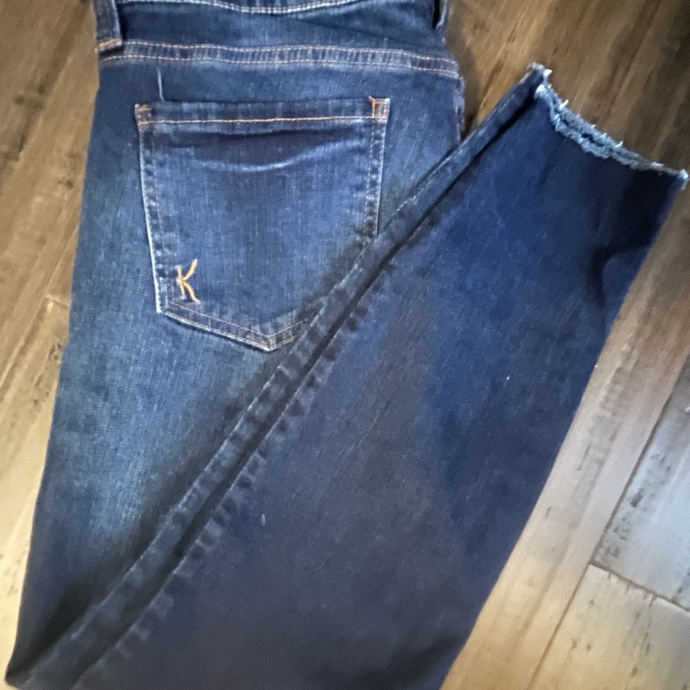 Kut from the Kloth Carlo Ankle Skinny Jeans - Deep Indigo